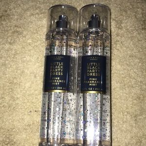 Set of 2 little black party dress fine fragrance mists